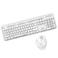 Ensemble de clavier sans fil à touches rondes