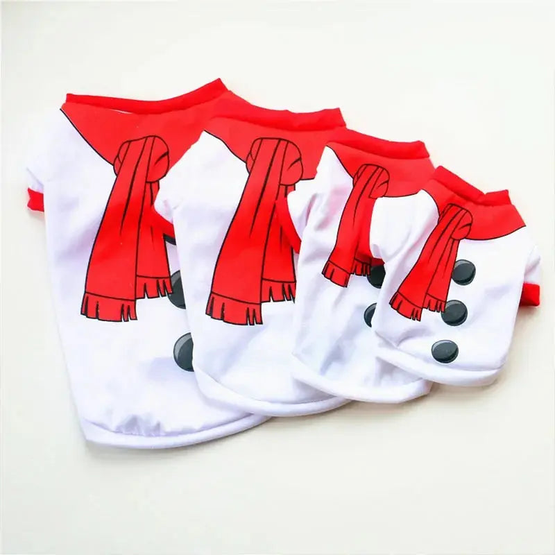Camisa Navideña Festiva para Perros para Alegría de Vacaciones