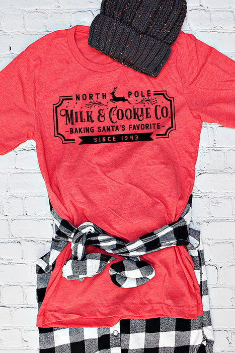 North Pole Milk & Cookie Co. T-Shirt