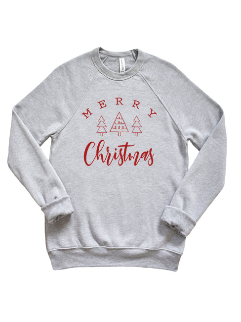 Merry Christmas Trees Sweatshirt - Korvel