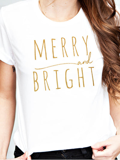 Merry and Bright Unisex T-Shirt