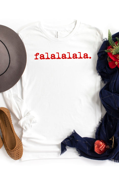 Falalalala Long Sleeve Unisex Tee - Korvel