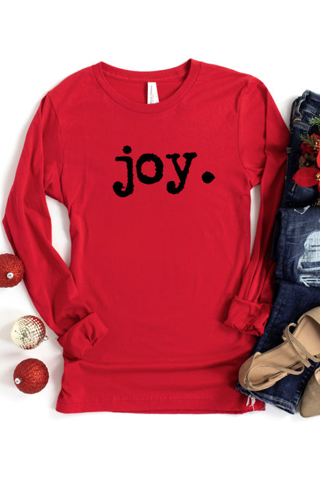 Joy! Unisex Long Sleeve Tee - Premium Comfort