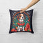Coussin de Noël Beagle
