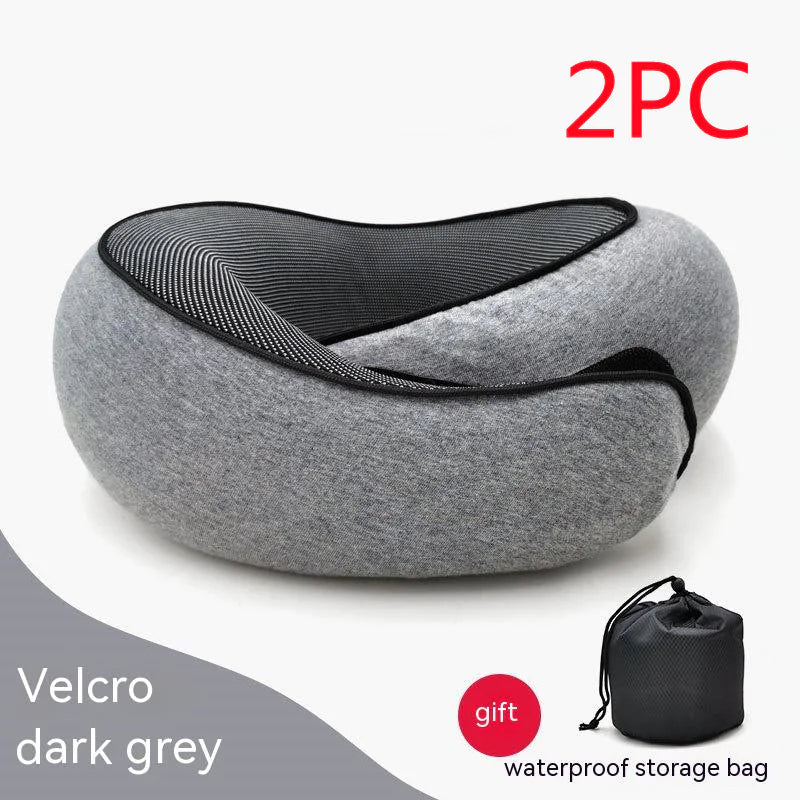 Premium Memory Foam Travel Neck Pillow