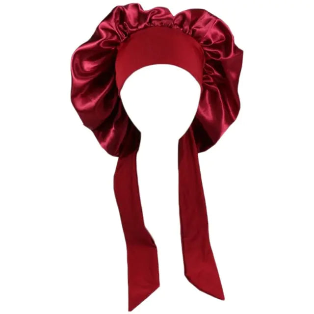 Bonnet de Nuit Satin pour Femmes pour la Protection des Cheveux