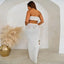 Women's Lace Tube Top Vest and Long Skirt Set