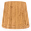 Planche à découper en bois extra large avec rigole à jus - 18x12 pouces