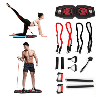 Versatile 9-in-1 Push-Up Board for Total Body Fitness - Korvel