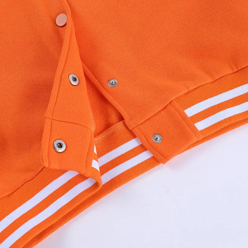 Veste Varsity Croppée