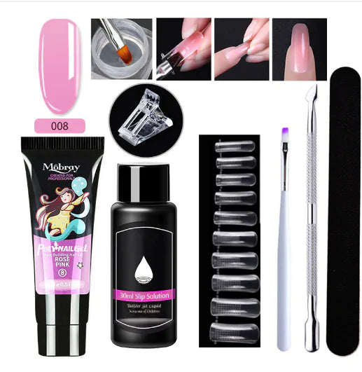 Premium Poly Nail Gel Set for Stunning Nail Art