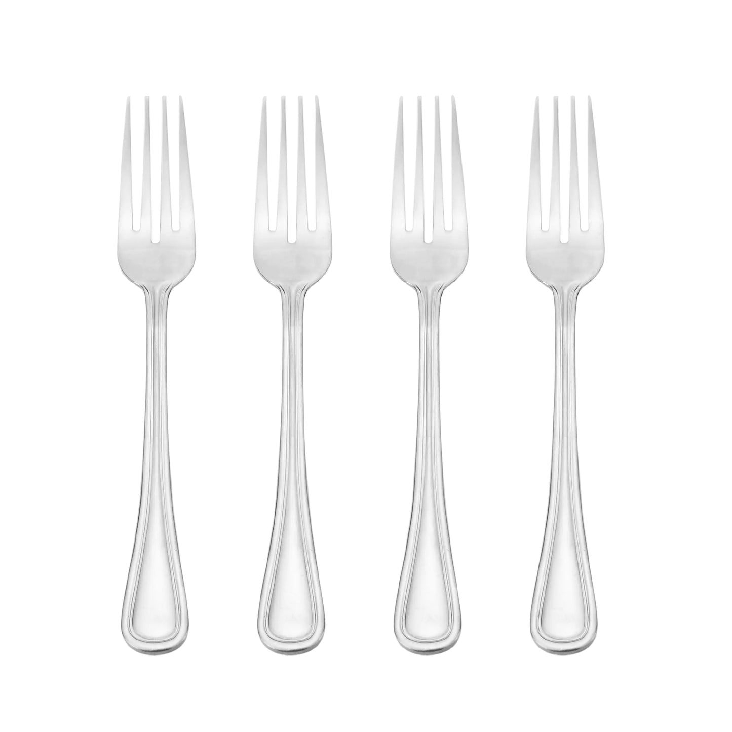 Ensemble de 4 fourchettes à dîner en acier inoxydable Pfaltzgraff Basics Edgebrook
