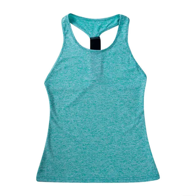 Camisetas de Yoga Sin Mangas para Mujeres Casual