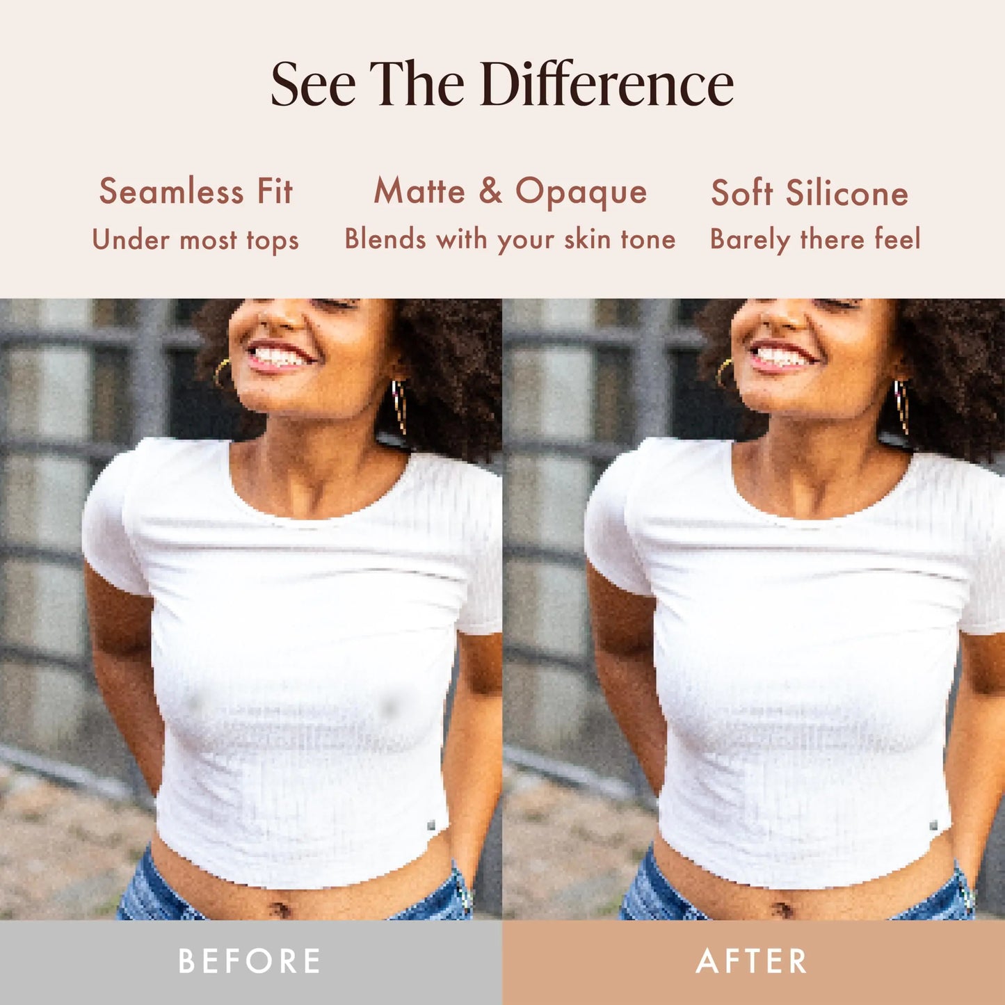 Premium Reusable Silicone Nipple Covers - Waterproof & Comfortable