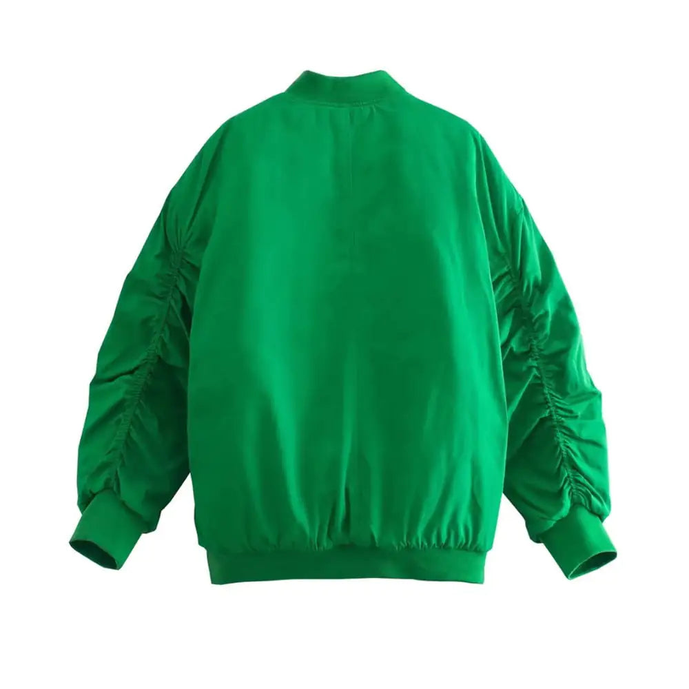Chaqueta Bomber Premium con Cierre