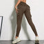 Pantalones de Trabajo Fitness de Alta Elasticidad con Bolsillos para Mujeres