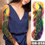 Vibrant Full Temporary Tattoo Watercolor Sheets