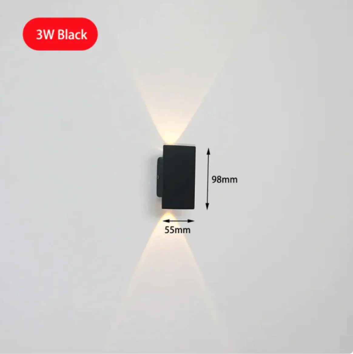 Modern 6W LED Indoor Wall Lamp for Bedroom & Living Room