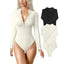 Seamless Women's Long Sleeve Bodysuit