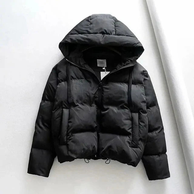Cotton Padded Hooded Jacket for Winter Comfort