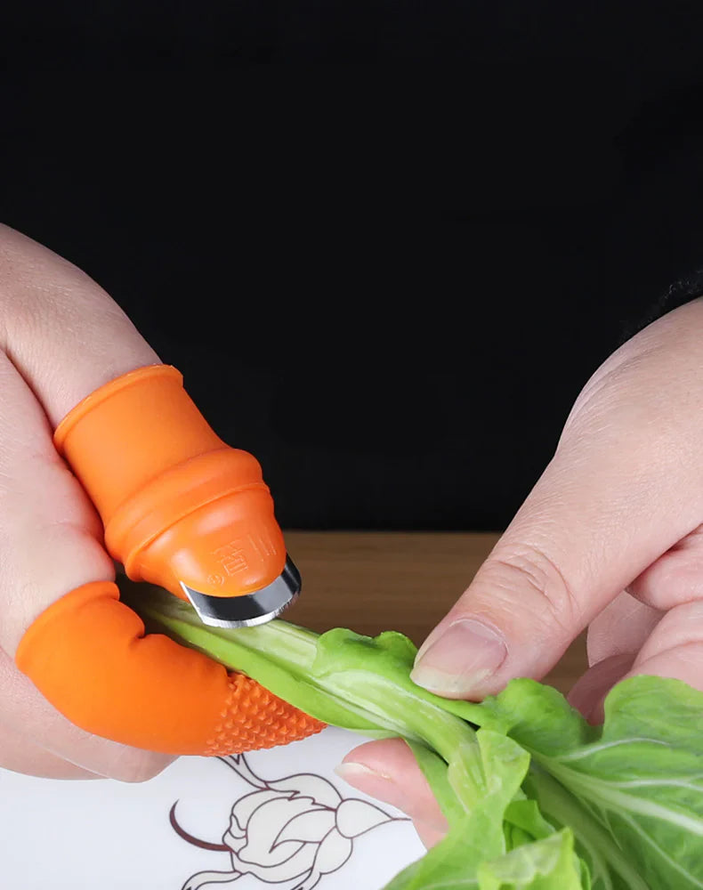 Ensemble de Couteaux à Doigts pour la Récolte de Légumes de Cuisine Premium