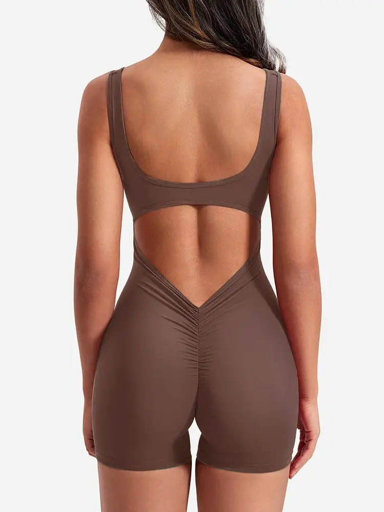 Women's Slim Fit Yoga Jumpsuit