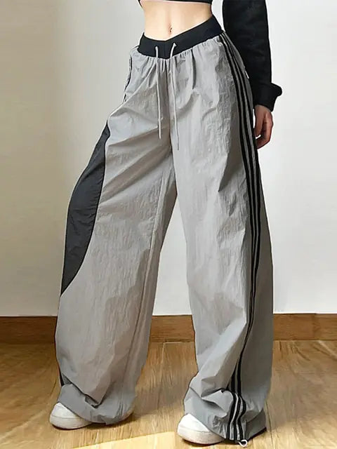 Pantalones Cargo Techwear para Mujeres Y2K
