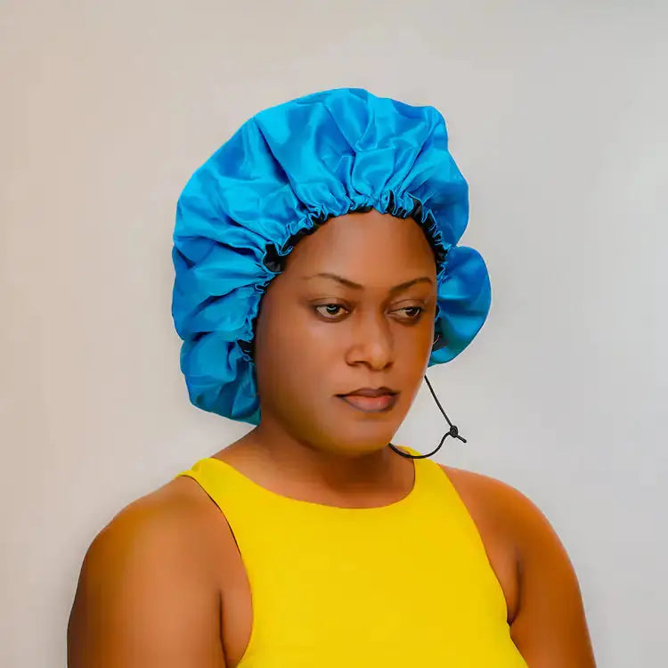 Silk Satin Sleep Cap for Hair Protection