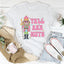 Camiseta Rosa Ya'll Are Nuts