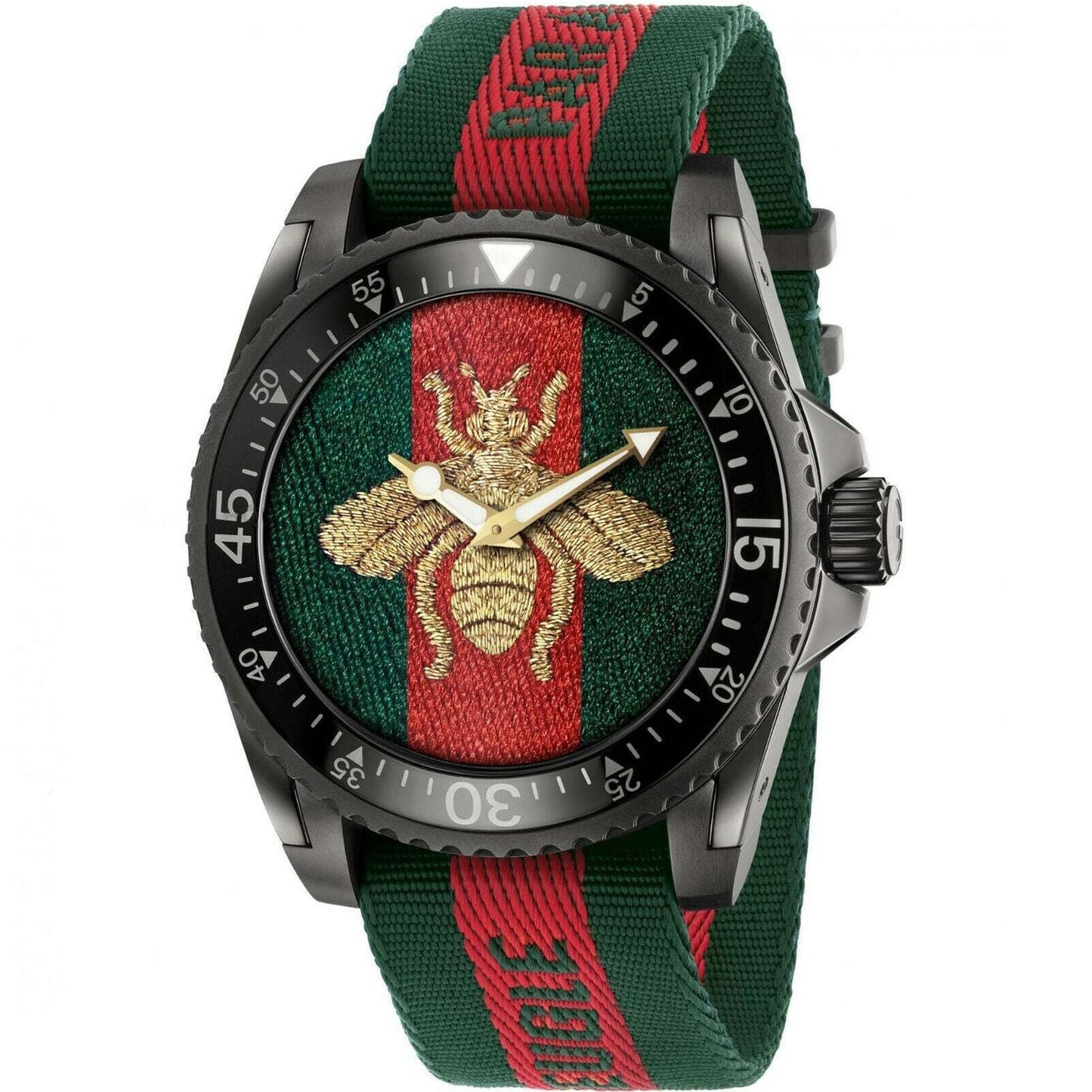 Montre de plongée pour homme Gucci - Cadran multicolore