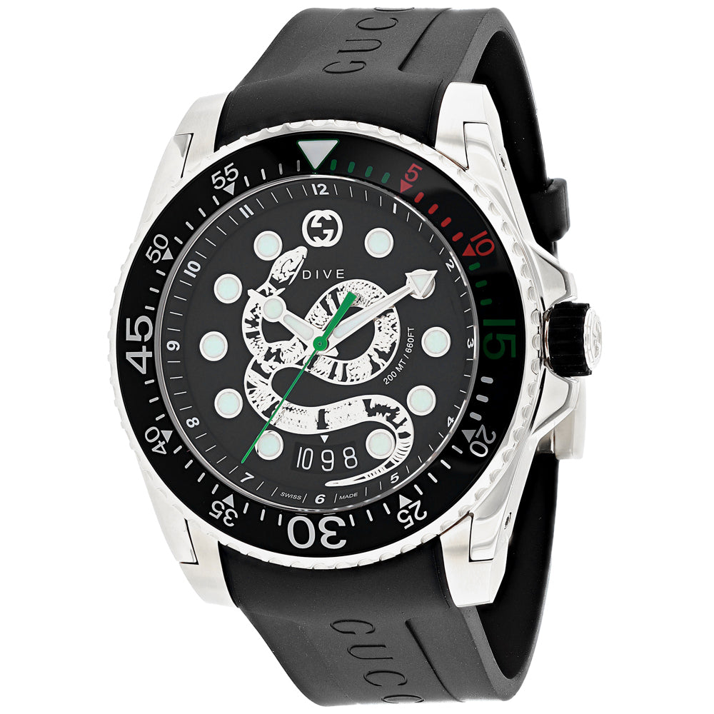 Montre de plongée pour homme Gucci - Design suisse premium