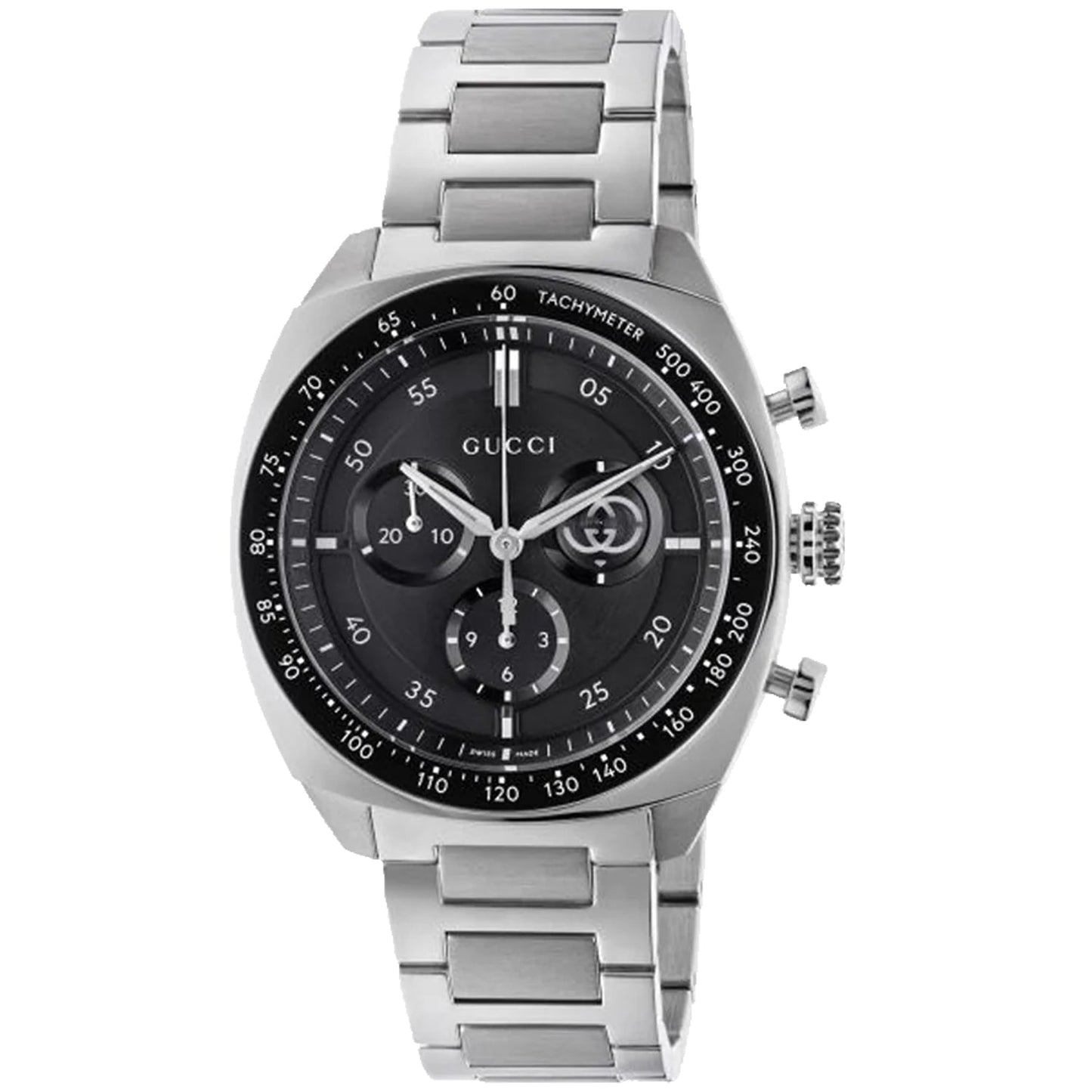 Montre Gucci pour homme à entrelacement