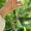 Le collier Lariat en Donut en Pierre et Graines Naturelles - L'Équilibre de la Terre
