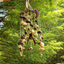 The Floral Harvest Chime - Vine Wreath Mobile with Dried Flowers