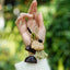 The Forest Bell - Handcrafted Nut Shell & Tassel Bag Charm