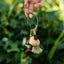The Forest Bell - Handcrafted Nut Shell & Tassel Bag Charm