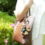 The Forest Harvest - Cascading Nut Shell & Green Tassel Bag Charm