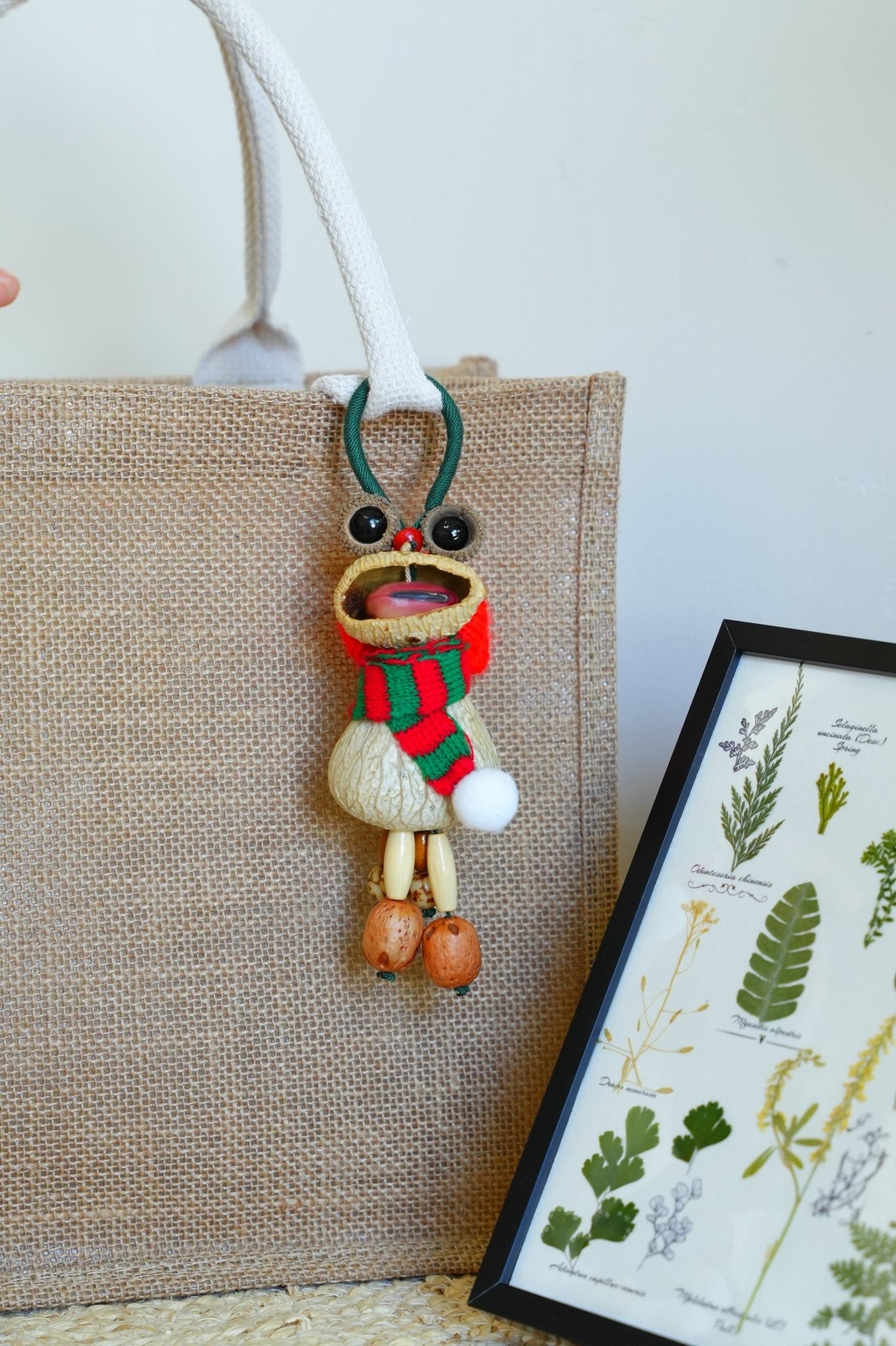 Les Fêtes en Forêt - Ornements de Noël Artisanaux en Noix Naturelles