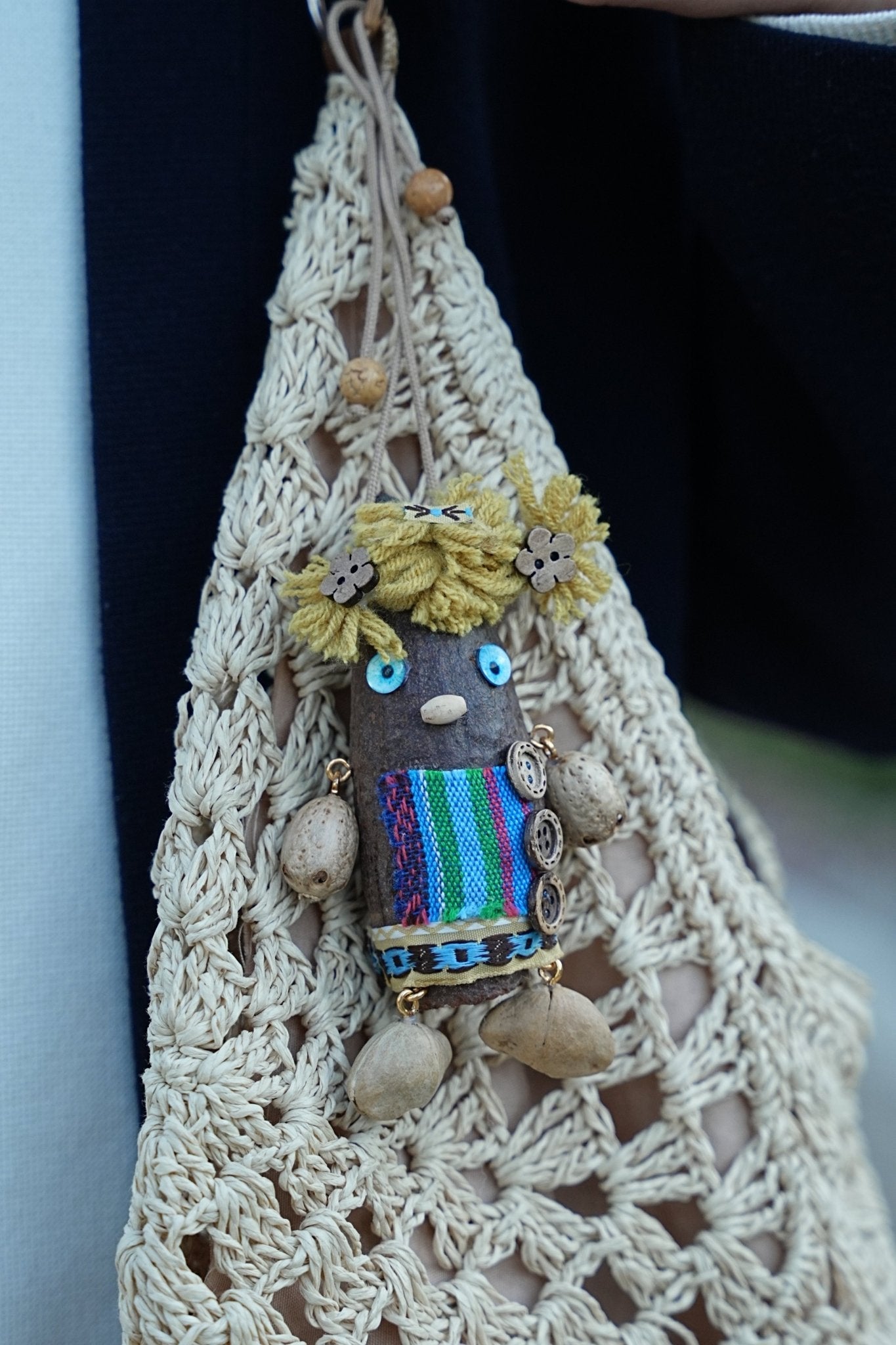 El Espantapájaros del Bosque - Muñeca Natural Hecha a Mano