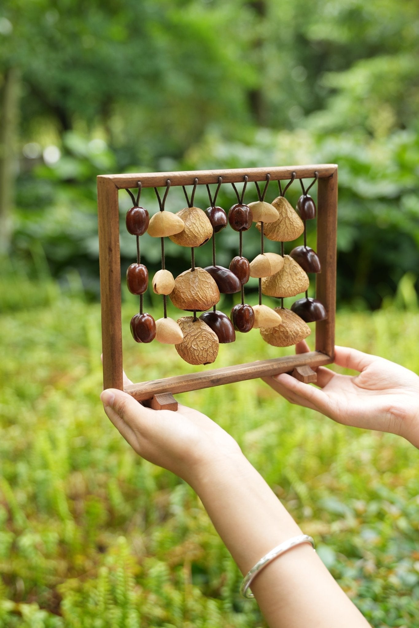 La Harpe des Fruits - Sculpture Sonore Verticale