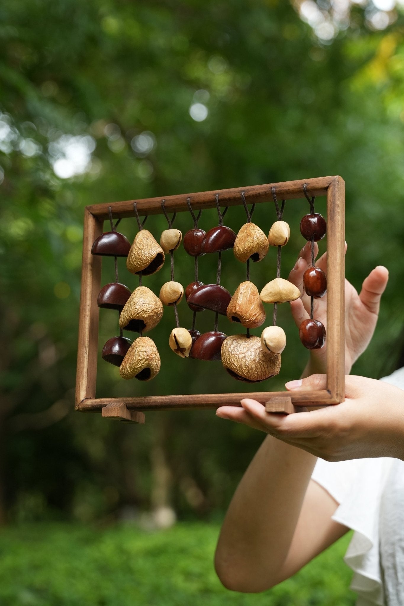 La Harpe des Fruits - Sculpture Sonore Verticale