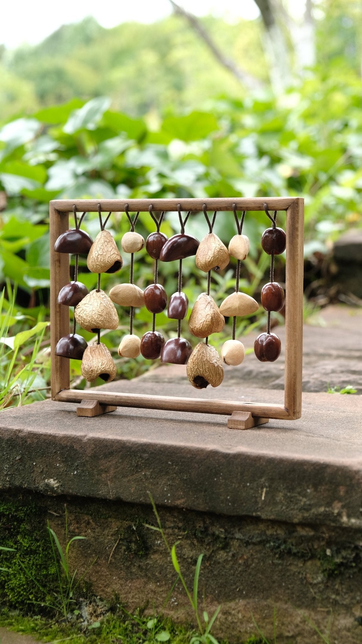La Harpe des Fruits - Sculpture Sonore Verticale