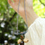 The Guiding Star - Natural Seed Pendant Necklace