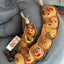 Hand-Painted Giant Entada Pod Ornament - Unique Wall Decor