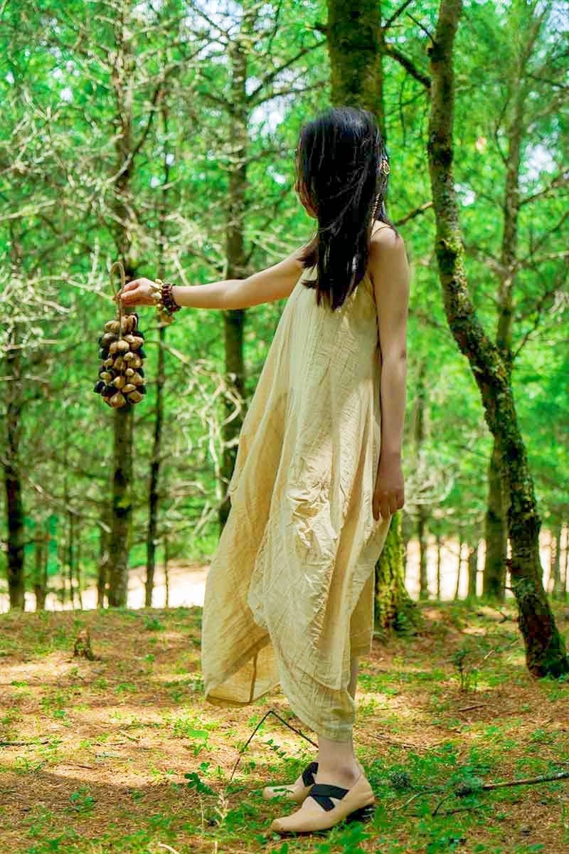 Carillon en Coquilles de Graines Fait Main – Son Naturel de la Forêt Tropicale