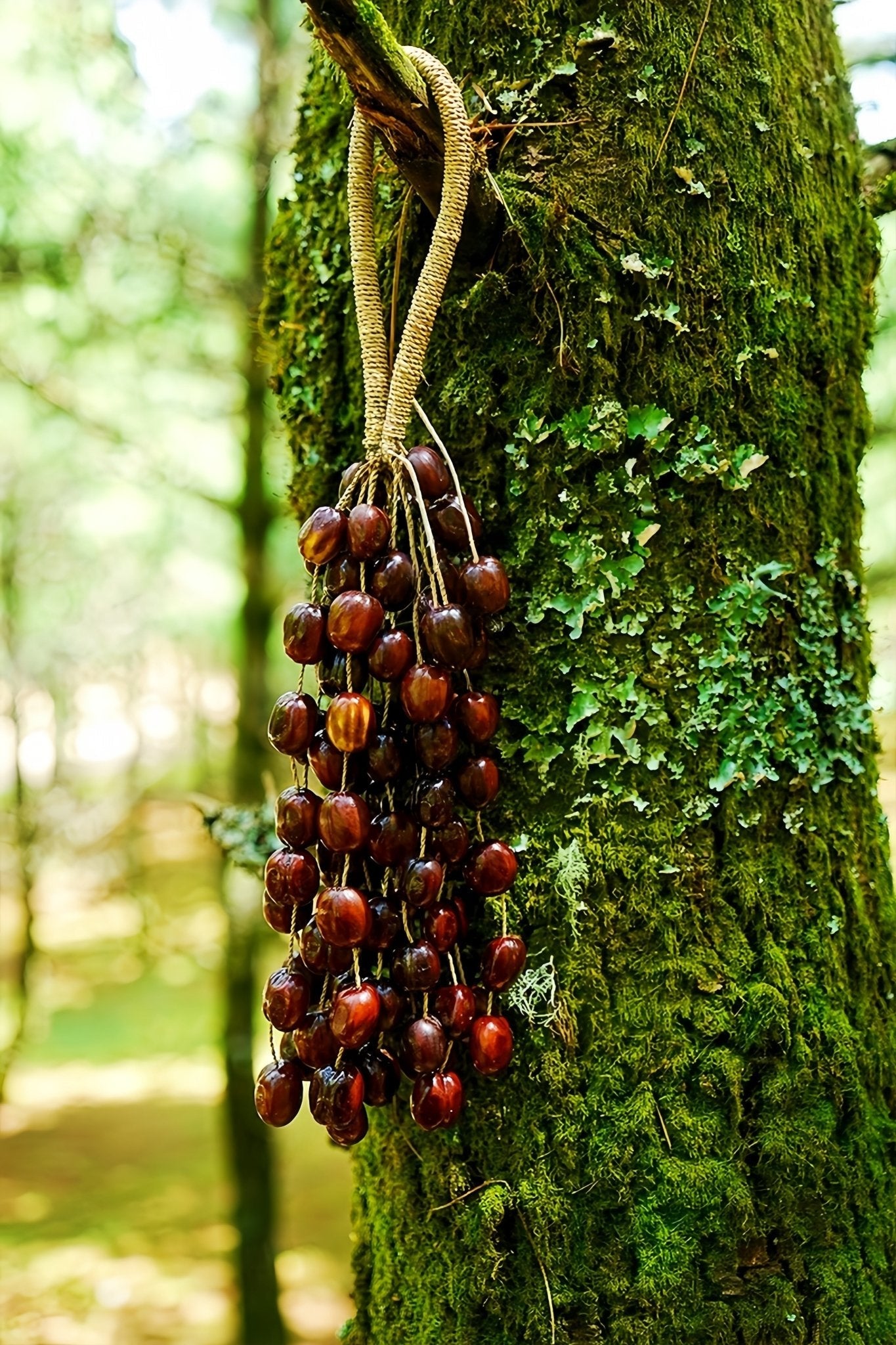 Cloche à main en coque de graine de cardamome Pala faite à la main – Décor naturel