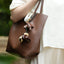 The Leather Elephant Guardian - Handcrafted Leather Bag Charm