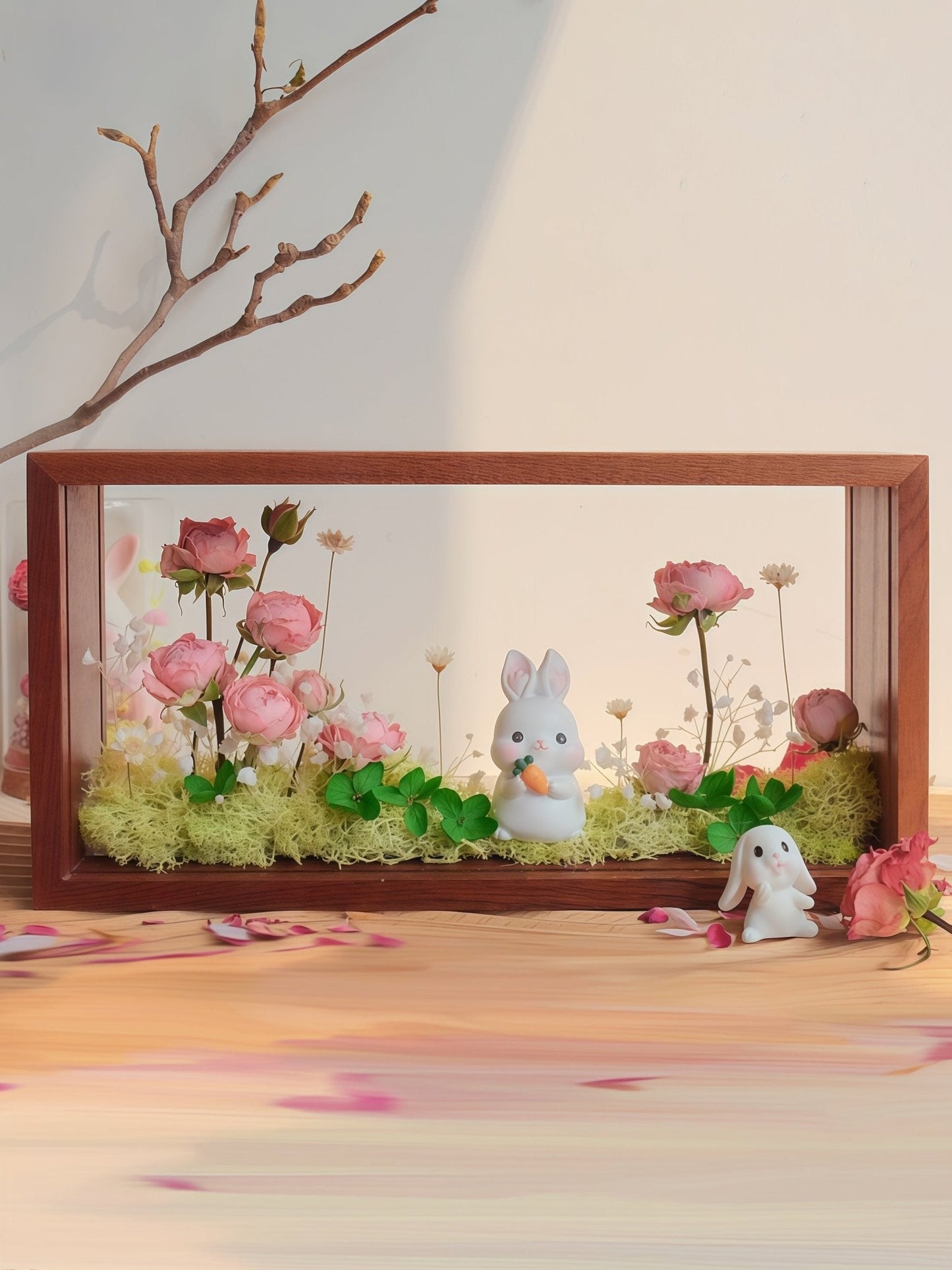 Ma Rose Unique - L'Art de la Boîte d'Ombre Le Petit Prince