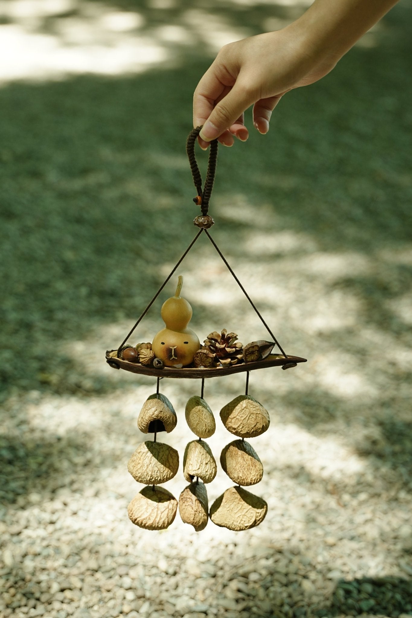The Lucky Gourd Ark - Handcrafted Wind Chime