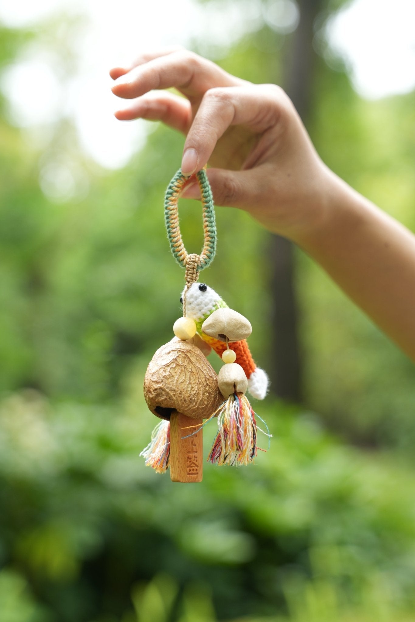 The Lucky Koi Crochet Carp Charm